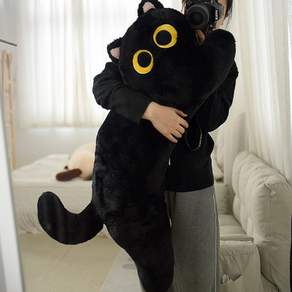 다다랜드 밤눈냥 고양이 롱캣 바디필로우