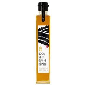 백설 국산 통참깨 참기름