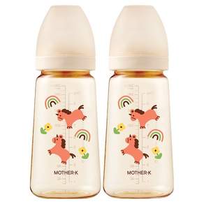마더케이 베이직 PPSU 유니콘 무꼭지 젖병