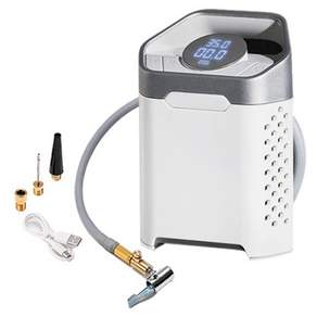 메이튼 무선 타이어 공기압 주입기 탱커블 A0 7800mAh 빌트인호스 90cm + 노즐 3p + 충전케이블