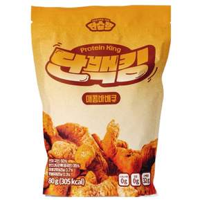 단슐랭 단백킹 매콤바베큐 과자 간식