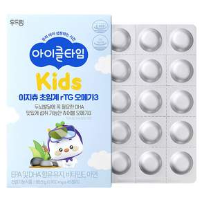 두드림 아이클타임 이지츄 초임계 알티지 오메가3 젤리 45p
