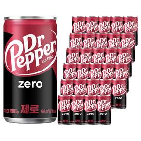 닥터페퍼 제로 탄산음료