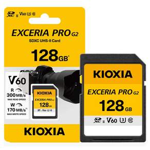 키오시아 EXCERIA PRO G2 V60 UHS-II SD카드