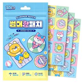 아텍스 유아용 썸머향패치 대용량 150p, 혼합색상, 1개