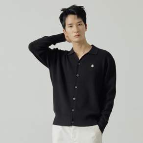 하이퍼리트 남녀공용 하찌조직 액티브 카라넥 가디건 HG1SW011