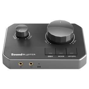 크리에이티브 사운드 블라스터 G8 듀얼 USB C 외장형 사운드카드 DAC