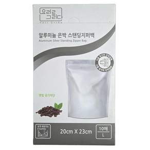 요리를그리다 알루미늄 은박 스탠딩지퍼백