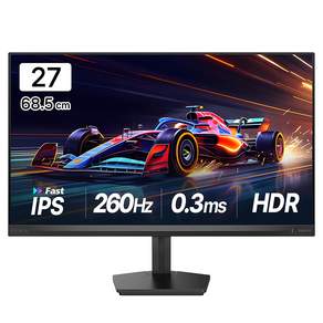 필립스 QHD 에브니아 260 FAST IPS 프리싱크 AI HDR 게이밍 무결점 모니터