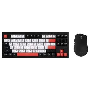 지클릭커 오피스프로 WMK50 사일런스 M 무소음 무선 블루투스 87 키보드 마우스 세트