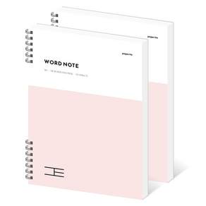페이퍼릿 영어 일본어 단어 더블 스프링 워드 노트 B5