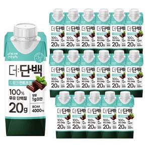 더단백 드링크 민트초코