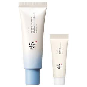 조선미녀 디럭스 세트 맑은쌀 선크림 아쿠아프레쉬 50ml + 맑은쌀 선크림 10ml 세트