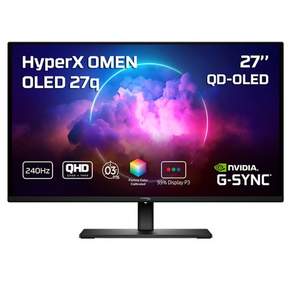 HP QHD HyperX OMEN OLED 27q 240Hz Gaming 모니터