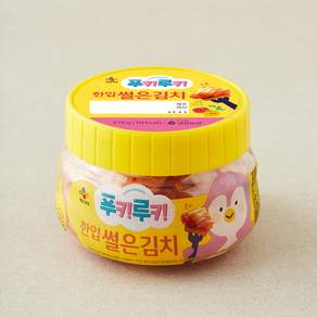 CJ제일제당 푸키루키 어린이 반찬 한입 썰은김치
