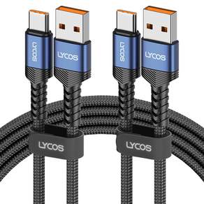 라이코스 USB A타입-C타입 고속 충전 케이블 2p