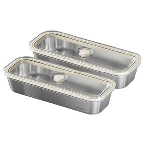 바퀜 스틸 진공 밧드 W 1.3리터 2P