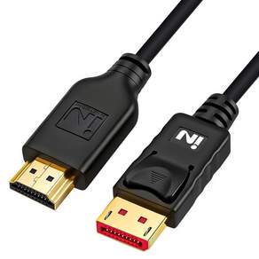 인네트워크 4K UHD 60Hz 지원 DP to HDMI 모니터 영상 변환 케이블 IN-DPHD20