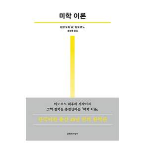 미학 이론 우리 시대의 고전 2