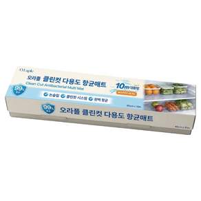 오라플 항균 방수 냉장고 주방서랍 매트, 1개, 투명