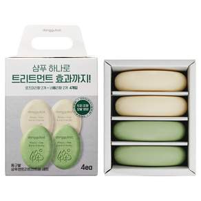 동구밭 샴푸 앤 트리트먼트바 100g x 2개 2종