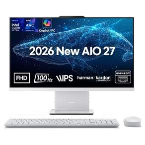 레노버 2026 아이디어센터 AIO 27ILL11 코어Ultra7 인텔 14세대