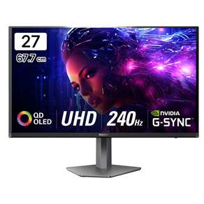 AOC 4K UHD 에이건 게이밍 OLED 240 USB C HDR 400 무결점 모니터