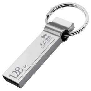 액센 메탈고리형 USB 메모리 U32, 1개, 128GB