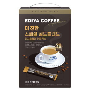 이디야 더 진한 스페셜 골드블렌드 커피믹스