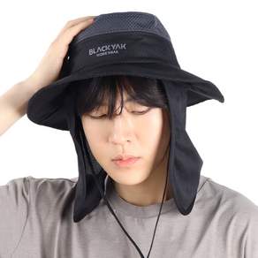 블랙야크워크웨어 자외선차단 사파리 모자