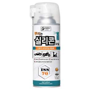 일신엠알오 뿌리는 실리콘 오일 스프레이 프리미엄 윤활제 420ml