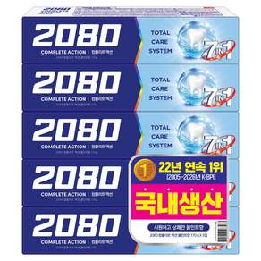 2080 컴플리트액션 쿨민트 치약
