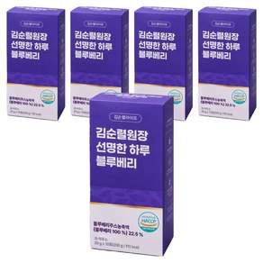 김순렬원장 선명한 하루 블루베리