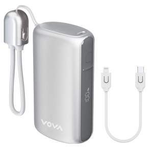 보바 그립 고속충전 실버 에디션 22.5W 보조배터리 10000mAh