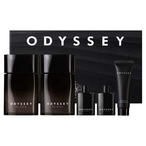 오딧세이 블랙 더클래식 토너 130ml + 30ml + 로션 130ml + 30ml + 폼 30ml 세트