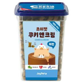조이펫 고양이 쿠키 앤 크림 간식 메가박스