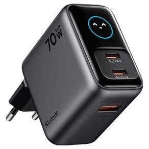 맥도도 GaN 70W 스마트 디스플레이 초고속 3포트 멀티충전기 CH-4340