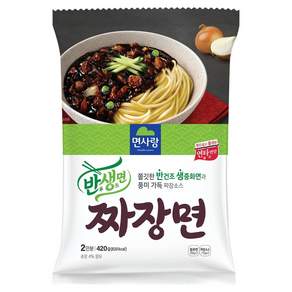 면사랑 반생 짜장면 2인분