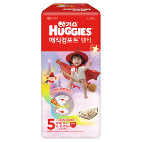 하기스 매직컴포트 팬티형 기저귀 특대형 남여공용