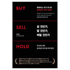 살 것인가 팔 것인가 버틸 것인가 Buy Sell Hold