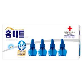 홈매트 리미티드 에디션 리퀴드 에스 45일 리필 모기약 4입
