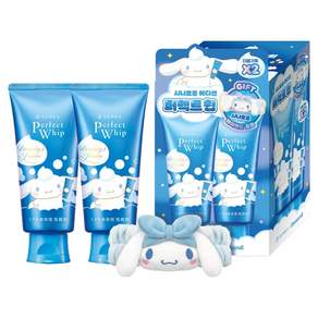 센카 퍼펙트 휩 페이셜 워시 에이 120g x 2p + 헤어밴드 세트 시나모롤에디션