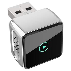 드라이비아 무선 애플 카플레이 안드로이드오토 동글 차량용 WiFi 블루투스 Ver 5.4 초소형 모듈