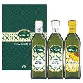 올리타리아 올리브유 500ml x 2p + 해라라기씨유 500ml 세트