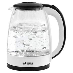 키친아트 유리 대용량 무선 전기포트 1.8L