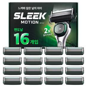 SLEEK 모션 면도날 5호