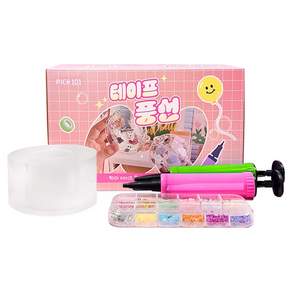 로앤제이 픽101 KC인증 쉽게 만드는 테이프 풍선 만들기 세트 3m x 4.8 cm