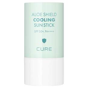 김정문알로에 큐어 알로에 쉴드 쿨링 선스틱 SPF50+ PA++++