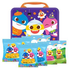 위니비니 상어가족 가방틴 과자세트