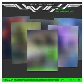 엔시티 127 (NCT 127) - 7집 : BLINGY JET Poster Ver. 랜덤발송